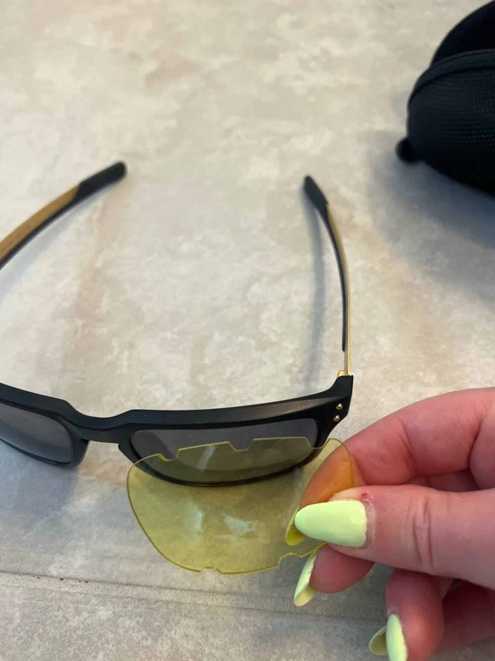 Oakley black gold